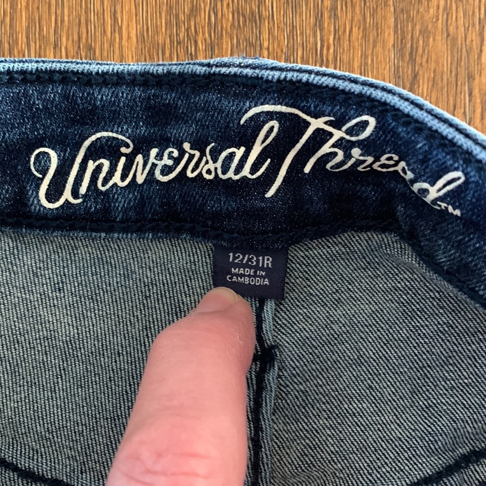 Universal Thread Denim With Beaded Side Seam. - image 5